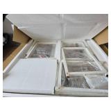 $360 Costway 5pcs Dining Set Table & 4 Stools Metal Frame