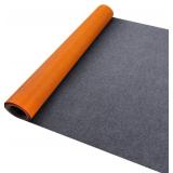 $90 Carpet Runner 4 x 10 FT Indoor Outdoor Non-Slip Rug, Gray