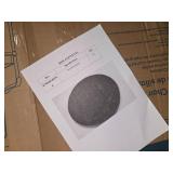 39" x 2" Fuzzy Base, Brown, HEAVY. (cool for a card table!)