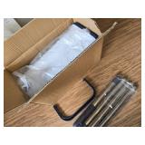 Mop & Bucket Set, Wringer, 8 Pads, 13 in (16 in)