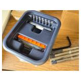 Mop & Bucket Set, Wringer, 8 Pads, 13 in (16 in)