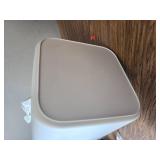 JOYBOS Waterproof Automatic Trash Can, 3 Gallon, White, 8.5x.8.5x13.