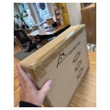 3 Tier Metal Rolling Utility Cart with Lockable Wheels, Black