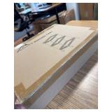 3 Tier Metal Rolling Utility Cart with Lockable Wheels, Black