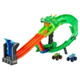 Hot Wheels Monster Shark vs Dinos Dragon Destruction Playset