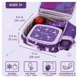 $74 Bentgo Kids Lunch Bag & Steel Lunch Box Set (Unicorn)