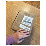 Better Homes & Gardens Blue Ribbed Hurricane Candle Holder, 8"