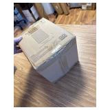 Better Homes & Gardens Blue Ribbed Hurricane Candle Holder, 8"