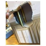 Classic Plated Satin Brass Iron 3.5in Projection Rod Bracket