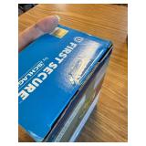 First Secure by Schlage Hawkins Knob Hall/Closet Lock Bright Brass