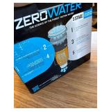 ZeroWater Ready-Read 12 cups Blue/White Water Filtration Pitcher