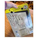 Plainsman Premium Cabretta Yellow Leather Gloves 2 Pairs (Medium)