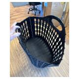 Addis Flat Easy Store Laundry Basket, Dark Grey, 38L 518150