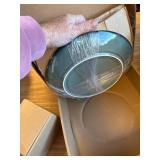 $69 BLUE!! Dinnerware Sets 16 Pieces - Porcelain Crockery, Service for 4.