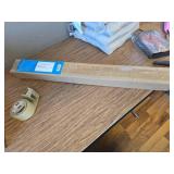 U.S. Art Supply 66" Black Aluminum Display Easel, Adjustable