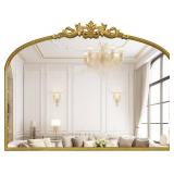 $96 WallBeyond Gold Vintage Mirror 32x24 Inch - Ornate Frame