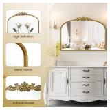 $96 WallBeyond Gold Vintage Mirror 32x24 Inch - Ornate Frame