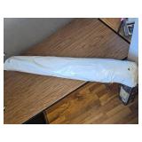 $80 My Texas House White Scallop Jute Area Rug, 4