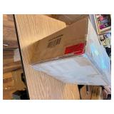 Set of 2 Swivel Dining Chairs, Low Back, Armless, Walnut Finish