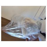 $100 Brown Shoe Bench with Storage, 2 Flip Drawers and Seat Cushion