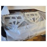 $100 Brown Shoe Bench with Storage, 2 Flip Drawers and Seat Cushion