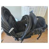 $170 BABY JOY Double Stroller, Foldable Lightweight Twin, BLACK.