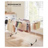 $50 SONGMICS Gullwing Clothes Drying Rack, 22.2 x 68.1 x 38 Inches