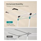 $50 SONGMICS Gullwing Clothes Drying Rack, 22.2 x 68.1 x 38 Inches