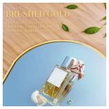 $46 21" x 64" Arched Full Body Mirror Standing Leaning, Gold