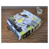 $55 Athletic Works 50LB Cast Iron Set, 2x25LB, 1-inch Holes