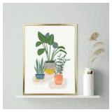 Mainstays 24 x 36 Thin Flat Gold Poster Frame