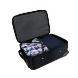 Protege 18" Softside Pilot Case Carry-on Luggage, Black