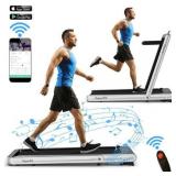 $1380 SuperFit 4.75HP 2 In 1 Folding Treadmill W/Remote Control