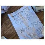 Mainstays Cordless Darkening Vinyl Blind, Gray, 58"W x 64"L