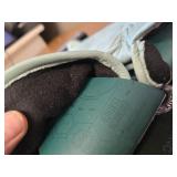 Cold Weather Work Gloves, Fleece Lined Cowhide, Medium, 2 Pairs