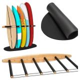 $100 Hang 11 Surfboard Rack - Wall Mount, Holds 5-6 Boards
