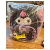 Kuromi Leather Ruffle Women