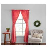 The Pioneer Woman Velvet Window Curtain Panel Pair, 40" W x 84" L