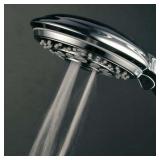 PowerSpa 7-Setting Hand Shower with Pause Switch, Chrome