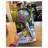 PowerSpa 7-Setting Hand Shower with Pause Switch, Chrome