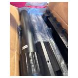 $107 2-in-1 Patio Umbrella Base Planter in Black with Wheels