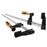 36 in. X 2.5 in. Quick-Adjust Steel Bar Clamps (1 Pack)