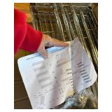 IZEUK 3 Tier Steel Shelf, 450LBS (17.7"W x 11.8"D x 26.3"H, Grey)