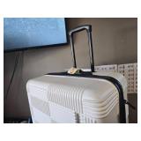 $140 American Tourister NXT Large Checked Spinner Suitcase