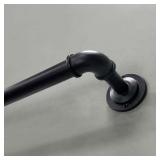 Better Homes & Gardens Industrial Pipe Curtain Rod, 120-180"