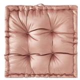 TWO Pack Home Decor Collection 20x20 Old Rose Decorative Floor Pillow