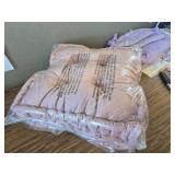 TWO Pack Home Decor Collection 20x20 Old Rose Decorative Floor Pillow