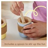 Fisher-Price Wooden Coffee Set, 15-Piece Cafe Playset, Ages 3-5