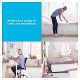 GREY!! Craft Foam 1" x 24" x 72" - For Chairs, Sofas, and DIY.