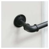 Better Homes & Gardens 1" Pipe Curtain Rod 42-120" Wrought Iron